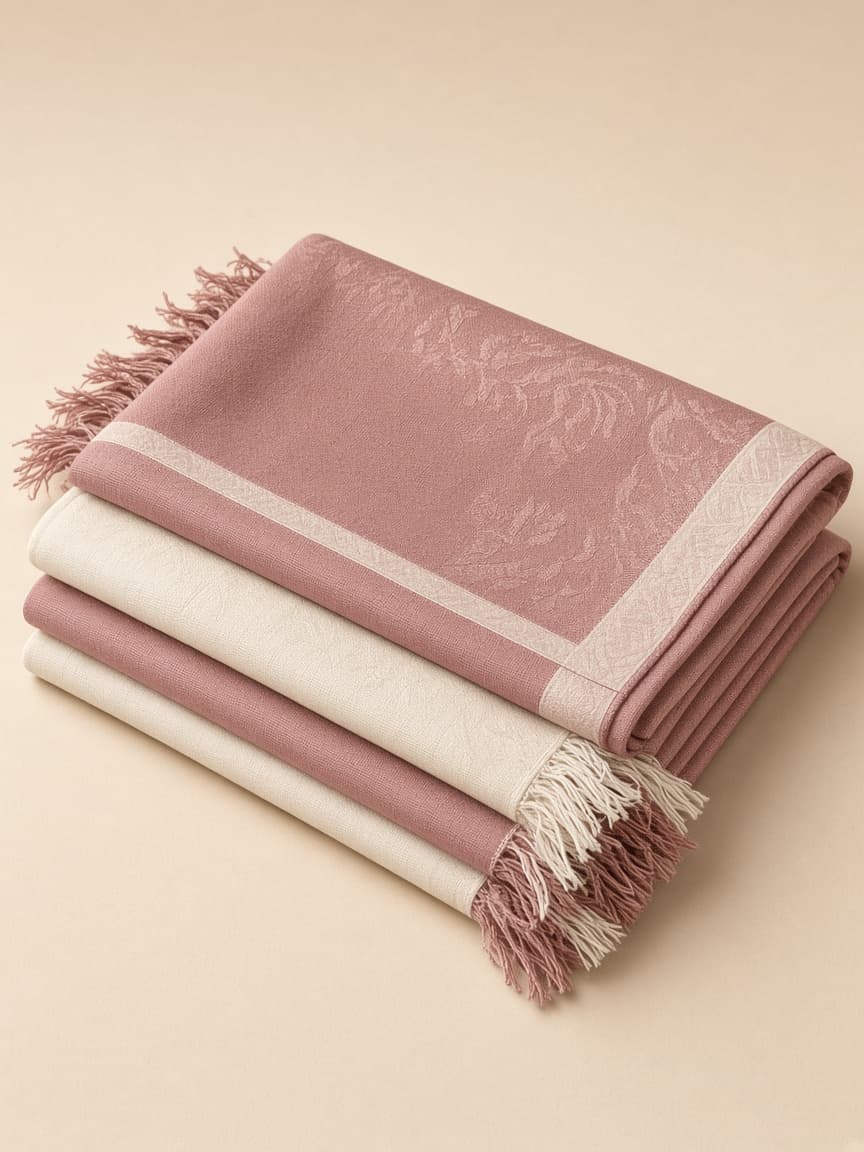 Dusty Rose Soft Chadar